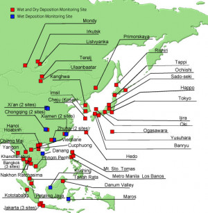 The Acid Deposition Monitoring Network in East Asia (EANET) 